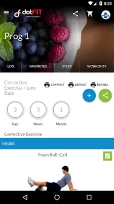 dotFIT android App screenshot 0